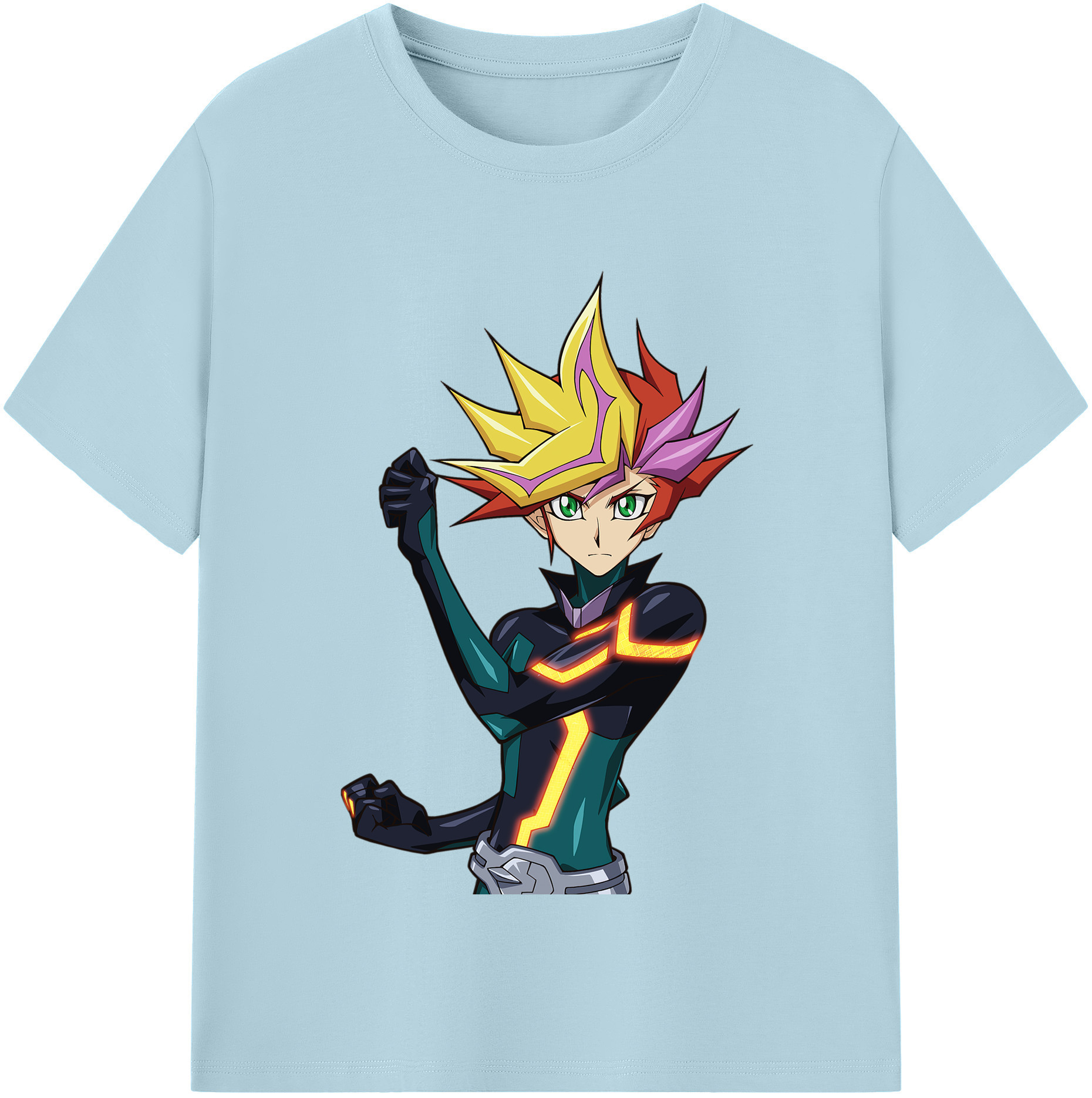 （画像用） 遊☆戯☆王 Yu-Gi-Oh! 綿100％半袖Tシャツ（フロントプリント）